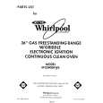 WHIRLPOOL SF5340ERW6 Katalog Części