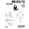 SONY MDR-P10 Service Manual