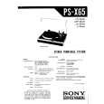 SONY PS-65 Service Manual