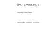 AEG Santo 2842-6i Owners Manual