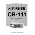 FISHER CR111 Service Manual