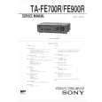 SONY TAFE900R Service Manual
