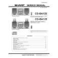 SHARP CDBA125 Manual de Servicio