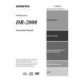 ONKYO DR2000 Owners Manual