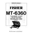 FISHER MT6360 Service Manual