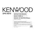 KENWOOD DPX4010 Owners Manual