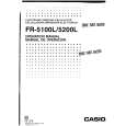 CASIO FR5200 Owners Manual