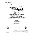 WHIRLPOOL SF3300EWW1 Katalog Części
