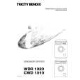 TRICITY BENDIX CWD1010 Owners Manual