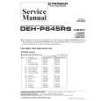 PIONEER DEH-P645RS Manual de Servicio