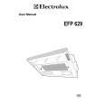 ELECTROLUX EFP629/A Manual de Usuario