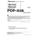 PIONEER PDP-S58 Manual de Servicio