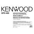 KENWOOD DPX400 Instrukcja Obsługi