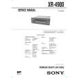 SONY XR4900 Service Manual