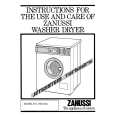 ZANUSSI ZWD853 Owners Manual