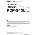 PIONEER PDP-S40U/XTW/UC Service Manual