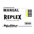 HUGHES&KETTNER REPLEX Owners Manual HUGHES&KETTNER REPLEX Owners Manual