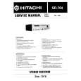 HITACHI SR-704 Service Manual