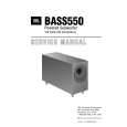 JBL BASS550 Service Manual