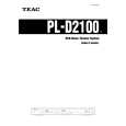 TEAC PL-D2100 Instrukcja Obsługi