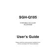 SAMSUNG SGH-Q105 Manual de Usuario
