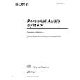 SONY ZSYN7 Owners Manual