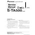 PIONEER S-TA500/XJC/E Manual de Servicio