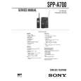 SONY SPPA700 Service Manual