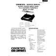 ONKYO CP1500F Service Manual