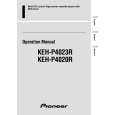 PIONEER KEH-P4020R/XM/EW Instrukcja Obsługi
