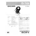 SONY FD-250B Service Manual