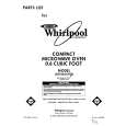 WHIRLPOOL MS1065XYQ0 Parts Catalog