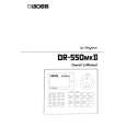 BOSS DR-550MKII Owners Manual