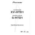 PIONEER HTD-1 Owners Manual
