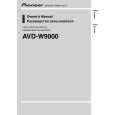 PIONEER AVD-W9000/UR Instrukcja Obsługi