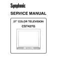 SYMPHONIC CST427G Service Manual