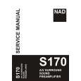 NAD S170 Service Manual