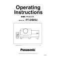 PANASONIC PTD995U Owners Manual
