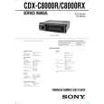 SONY CDX-C8000RX Service Manual