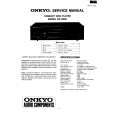 ONKYO DX-3800 Service Manual