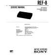 SONY REF8 Service Manual