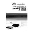 JVC R-X400B Manual de Usuario