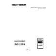 TRICITY BENDIX SIG233/1BN Owners Manual