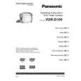 PANASONIC VDRD105 Owners Manual
