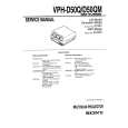 SONY VPH-D50QM Service Manual