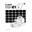 CANON VM-E1 Instrukcja Obsługi