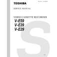 TOSHIBA VE39 Service Manual