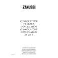 ZANUSSI ZV190R Owners Manual
