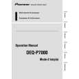 PIONEER DEQ-P7400/EW Owners Manual