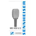 SENNHEISER MD 409 Owners Manual